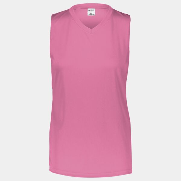 Girls Attain Wicking Sleeveless Jersey Thumbnail