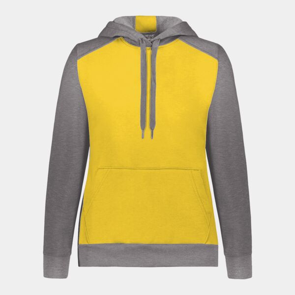 Ladies Three-Season Fleece Pullover Hoodie Thumbnail