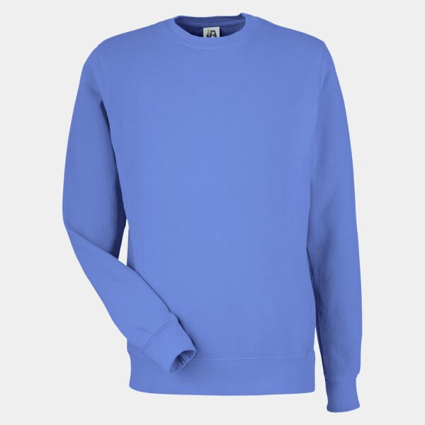 Unisex Pigment-Dyed Fleece Crewneck Sweatshirt Thumbnail