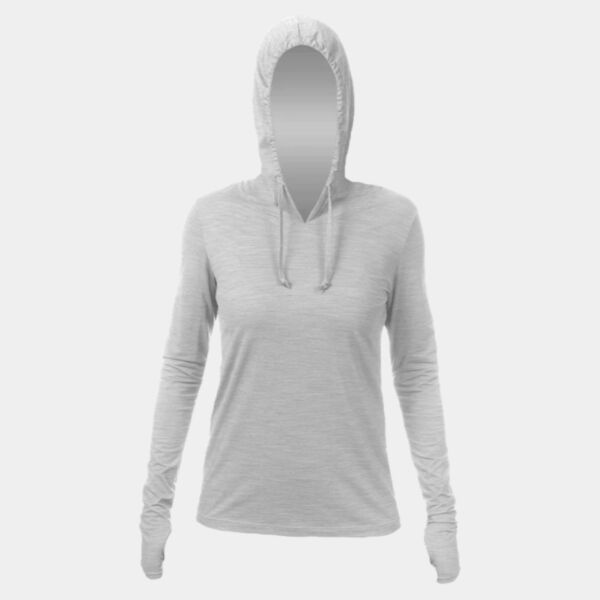 Women's Breeze Tech Hooded Long Sleeve T-Shirt Thumbnail