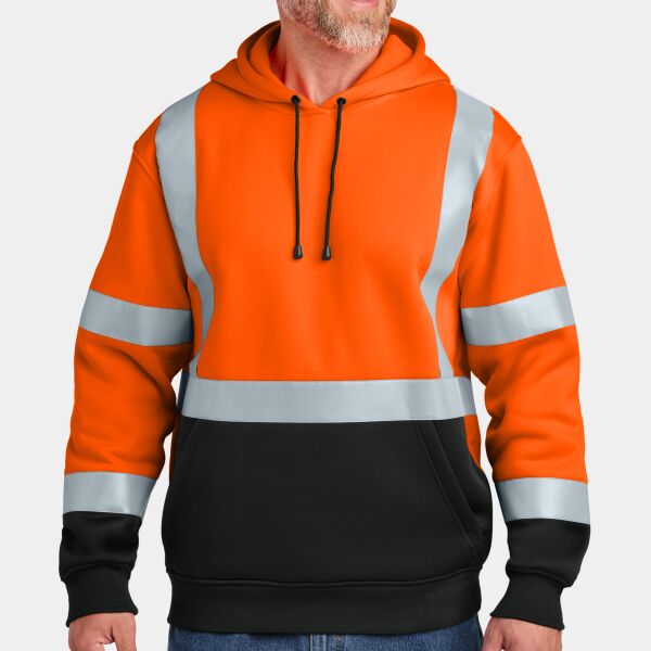 Ansi 107 Class 3 Heavy Duty Fleece Pullover Hoodie Thumbnail