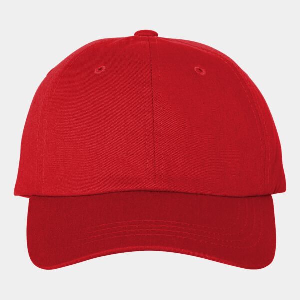 Youth Classic Brushed Twill Cap Thumbnail