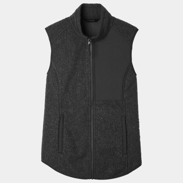 Women's Aura Sweater Fleece Vest Thumbnail