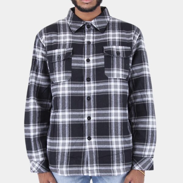 Men's Plaid Flannel Jacket Thumbnail