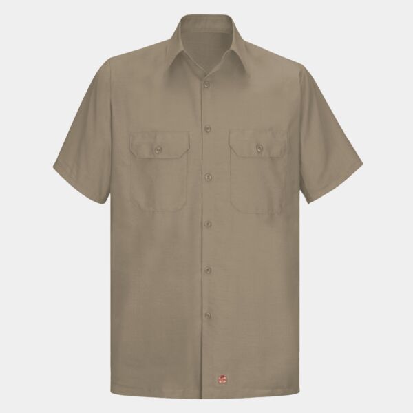 Men's Ripstop Short Sleeve Work Shirt Thumbnail