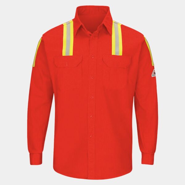 Men's Enhanced Visibility Long Sleeve Uniform Shirt Thumbnail