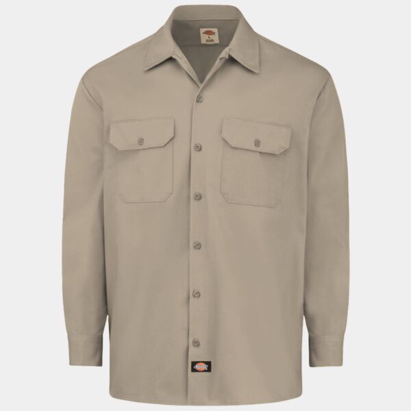 Men's Heavyweight Cotton Long Sleeve Shirt Thumbnail